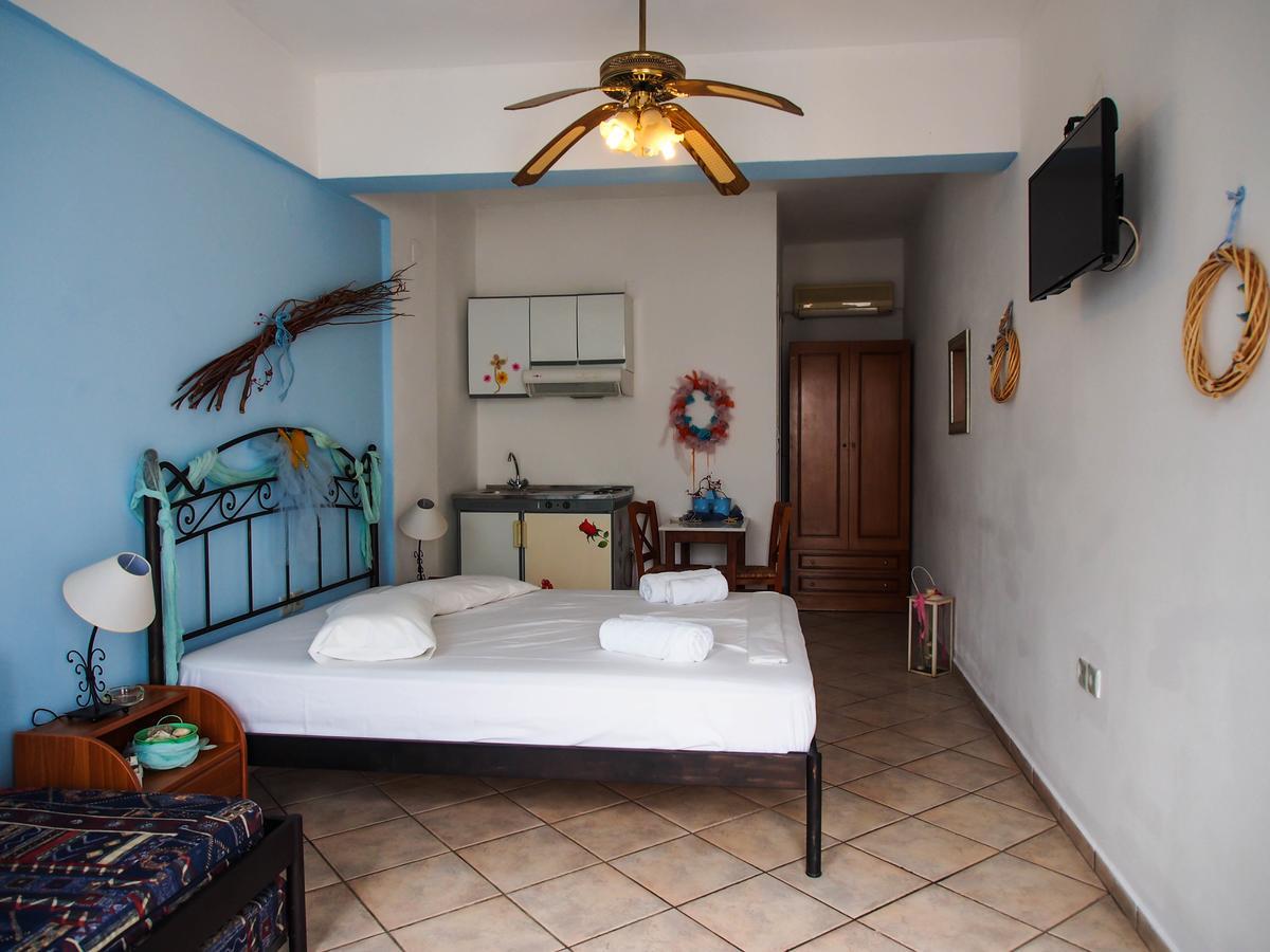 Manos Apartments Megas Gialos - Nites ภายนอก รูปภาพ